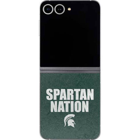 Michigan State University Spartans Nation Galaxy Z Flip6 Skin